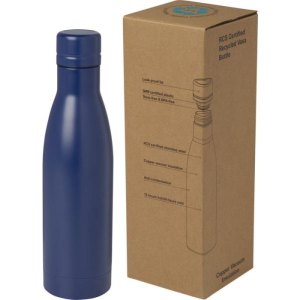 500ml R C Scertifiedrecycledstainlesssteelcoppervacuuminsulatedbottle