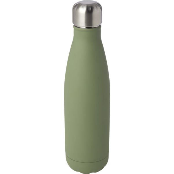 500ml R C Scertifiedrecycledstainlesssteelvacuuminsulatedbottle Heathergreen