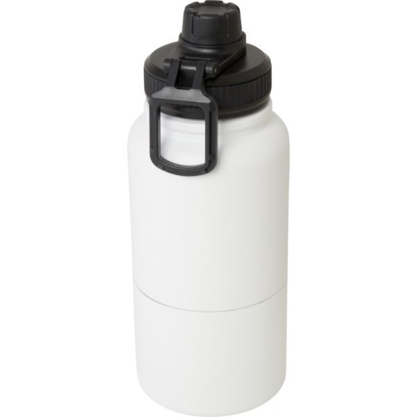 840ml R C Scertifiedstainlesssteelinsulatedsportbottle White