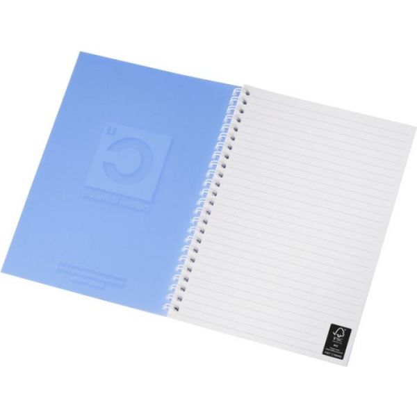 A5notebook Frostedblue White