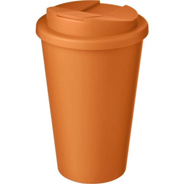 Americano350mltumblerwithspillprooflid Orange