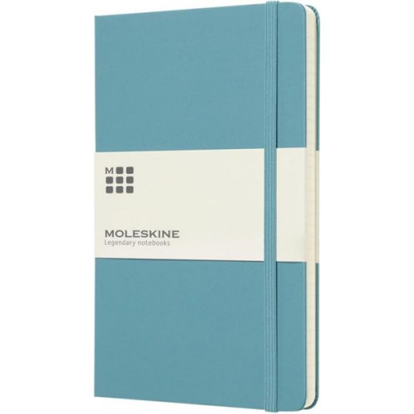 Moleskine Classic Lhardcovernotebookruled Reefblue