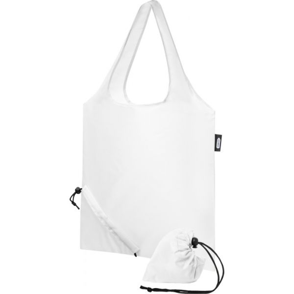 R P E Tfoldabletotebag7 L White