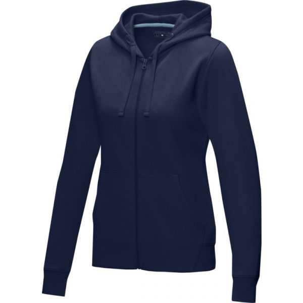 Womens G O T Sorganicrecycledfullziphoodie Navy